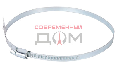 Хомут червячный STARFIX 140-160 мм, цинк, DIN 3017